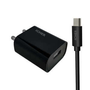 2.1A Wall Charger with Type-C Cable - Charge your devices quickly and efficiently with this high-speed wall charger and included Type-C cable
