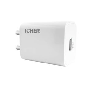 18W Wall Charger with Type-C Cable - Power up your devices quickly with this high-speed wall charger and included Type-C cable.