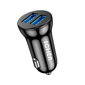 2.4A Car Charger with Micro USB Cable - Charge your devices on the go with this high-speed car charger and included Micro USB cable