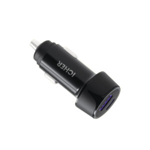 33W PD Plus QC Car Charger - Charge on the go with this high-speed car charger featuring 33W Power Delivery (PD) and Quick Charge (QC) technologies
